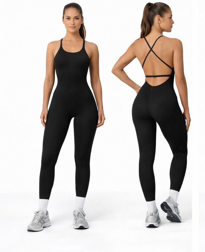 Sem Amor Ribbed Sculpt Jumpsuit