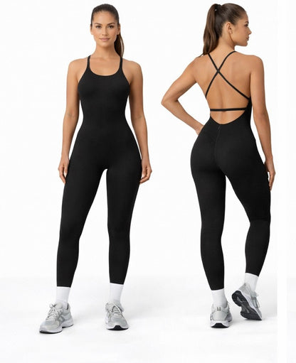 Sem Amor Ribbed Sculpt Jumpsuit